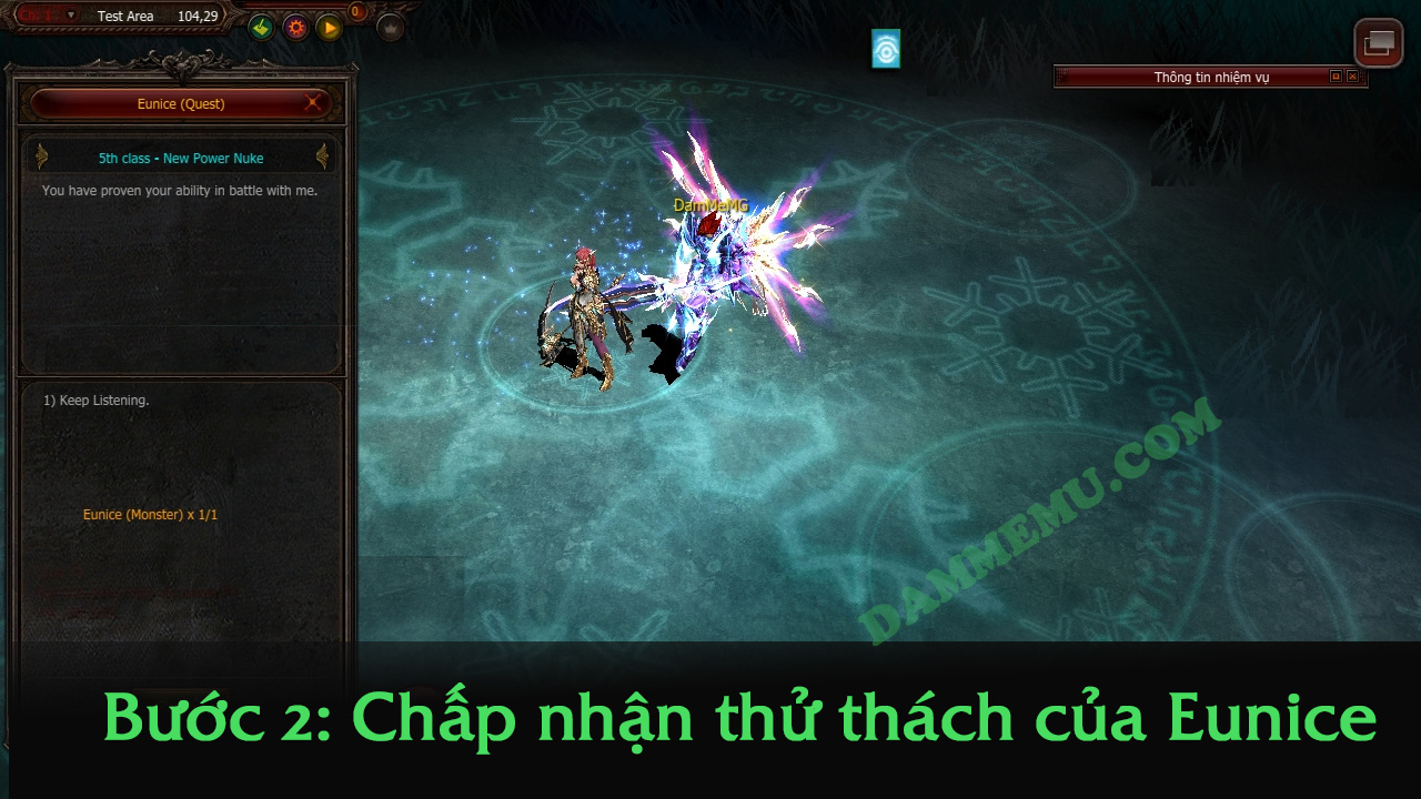 Hướng dẫn Cách làm nhiệm vụ Master 5 MU Online Season 19 ⋆ Đam Mê MU Online